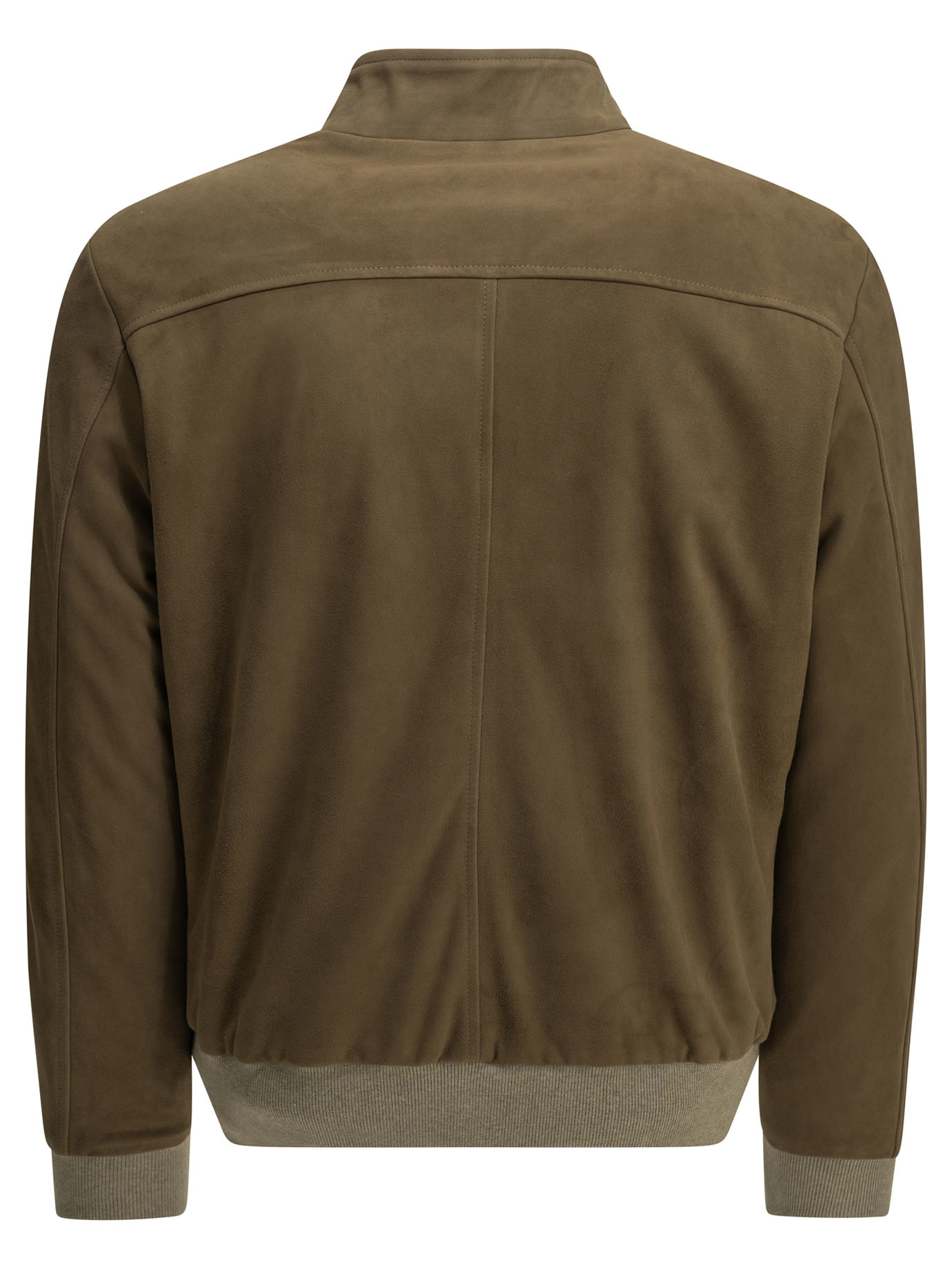 [Altum] Leather Jacket FW26 MNSUEBOMBERBEIGE