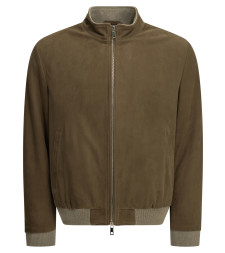 [Altum] Leather Jacket FW26 MNSUEBOMBERBEIGE