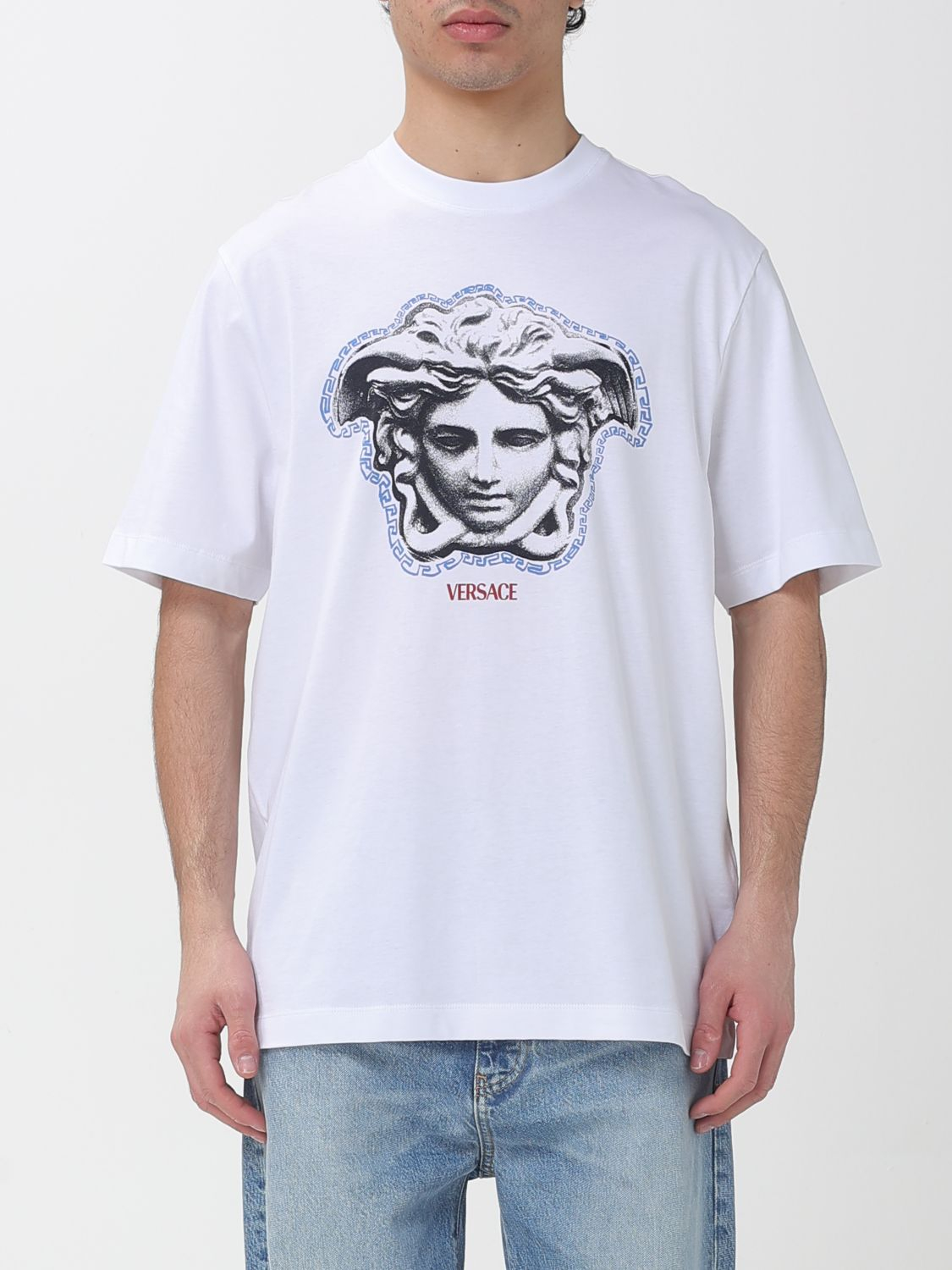 [Versace] T-shirts Short Sleeve SS26 10133021A16753 1W000