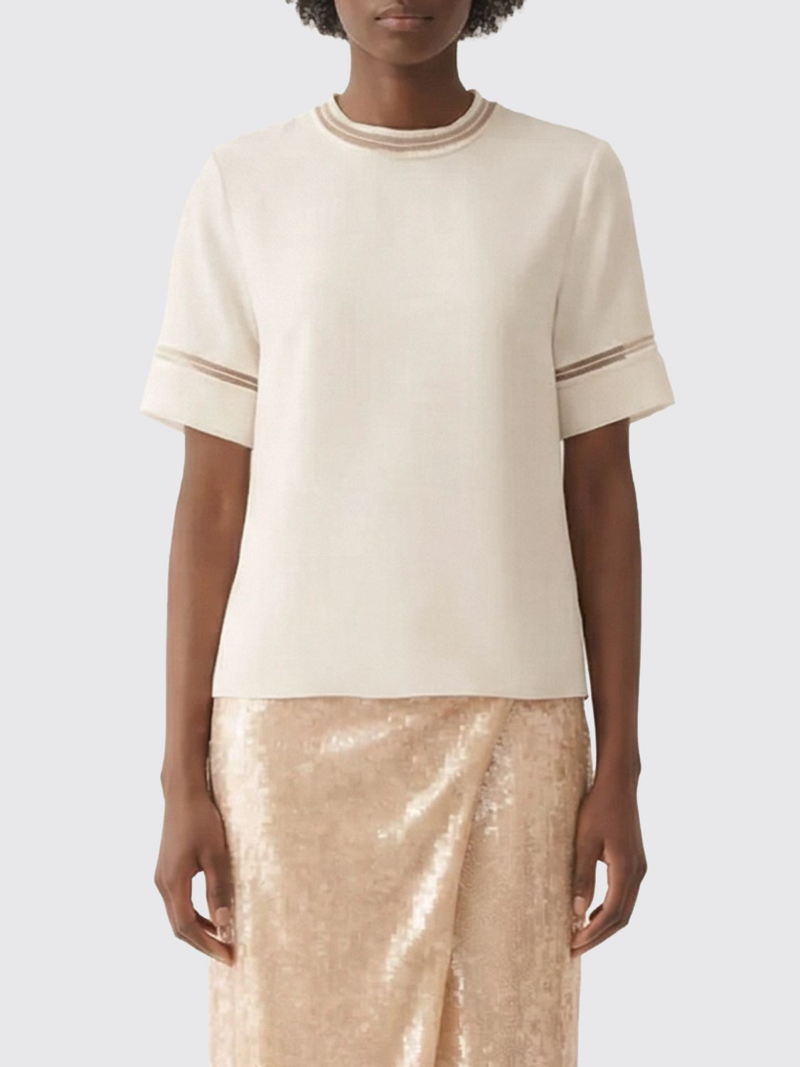 [Fabiana Filippi] T-shirts Short Sleeve SS26 TPD266F289L775 0145