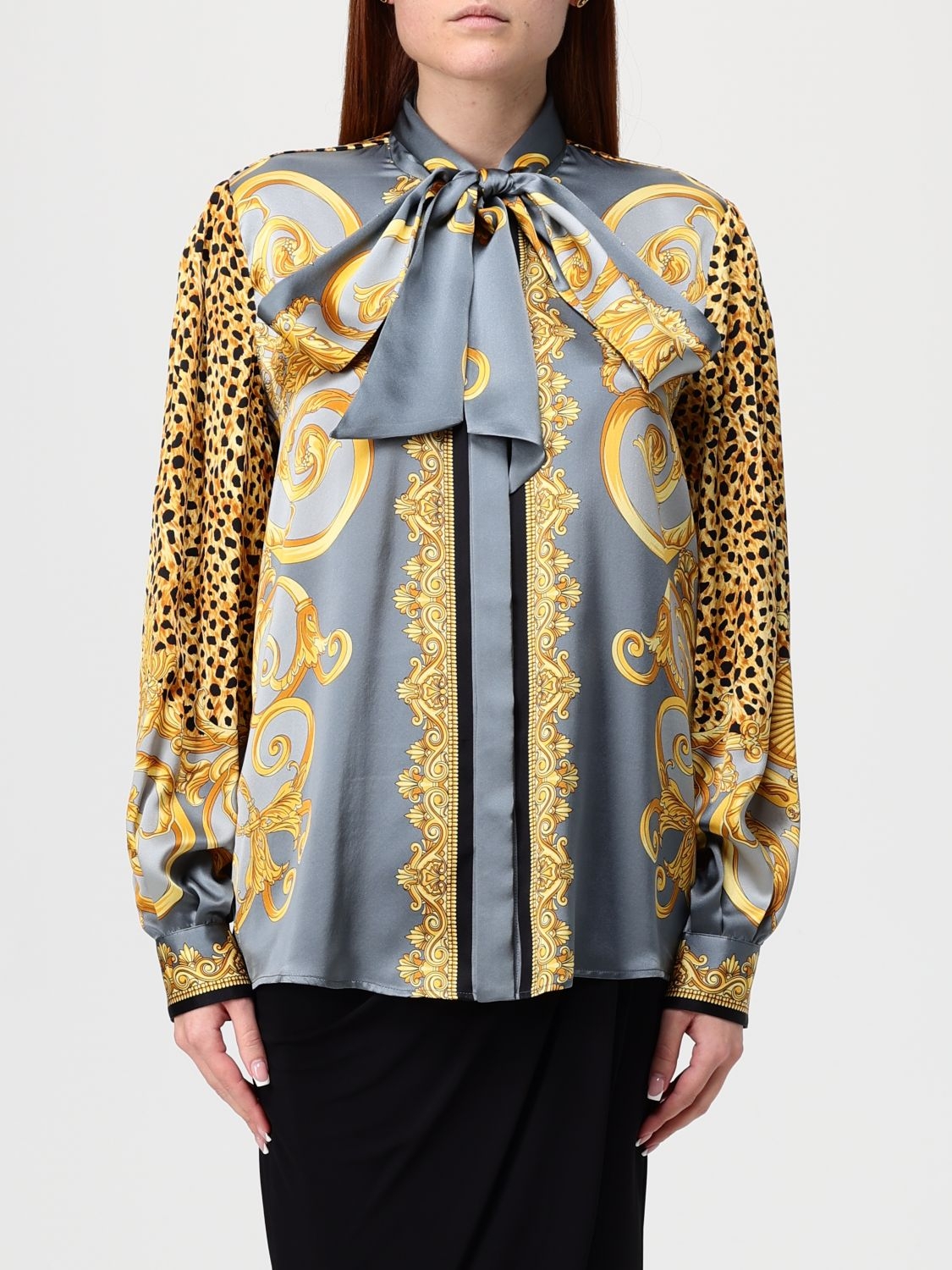 [Versace] Shirts Long Sleeve FW25 10216371A16262 5E700