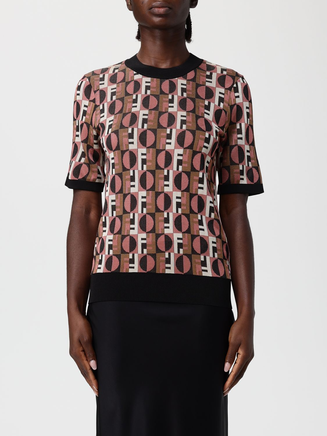 [Fendi] T-shirts Short Sleeve FW25 FZXE04AYLV F1T6N