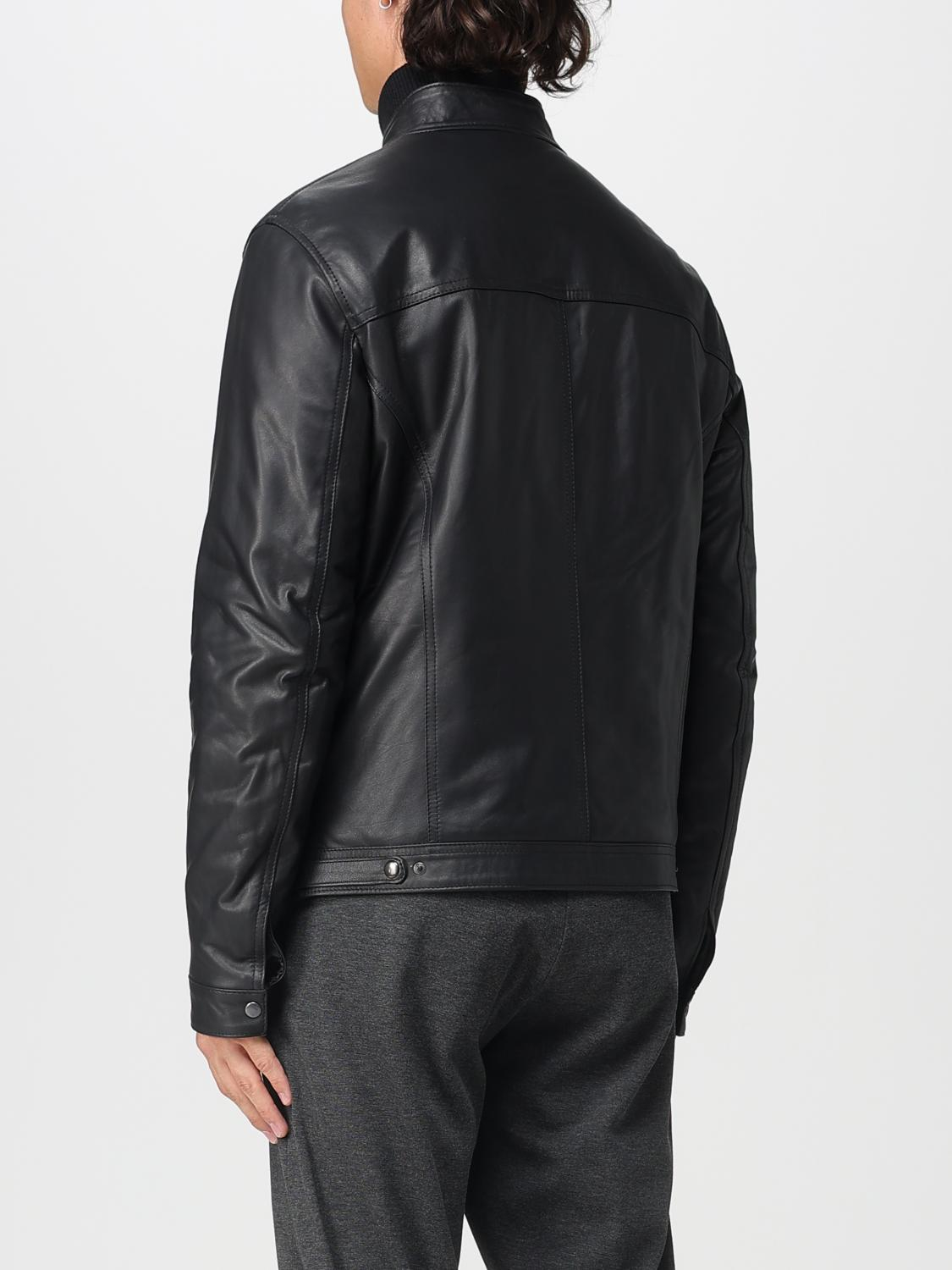[XC] Leather Jacket FW26 RUSH OXFORD NERO
