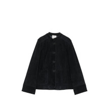[Forte Forte] Leather Jacket FW26 15013  NOTTE