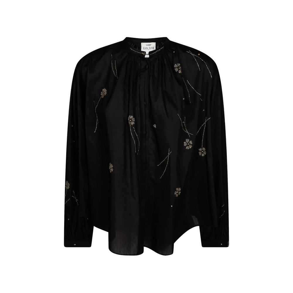 [Forte Forte] Blouse FW26 15048  NERO