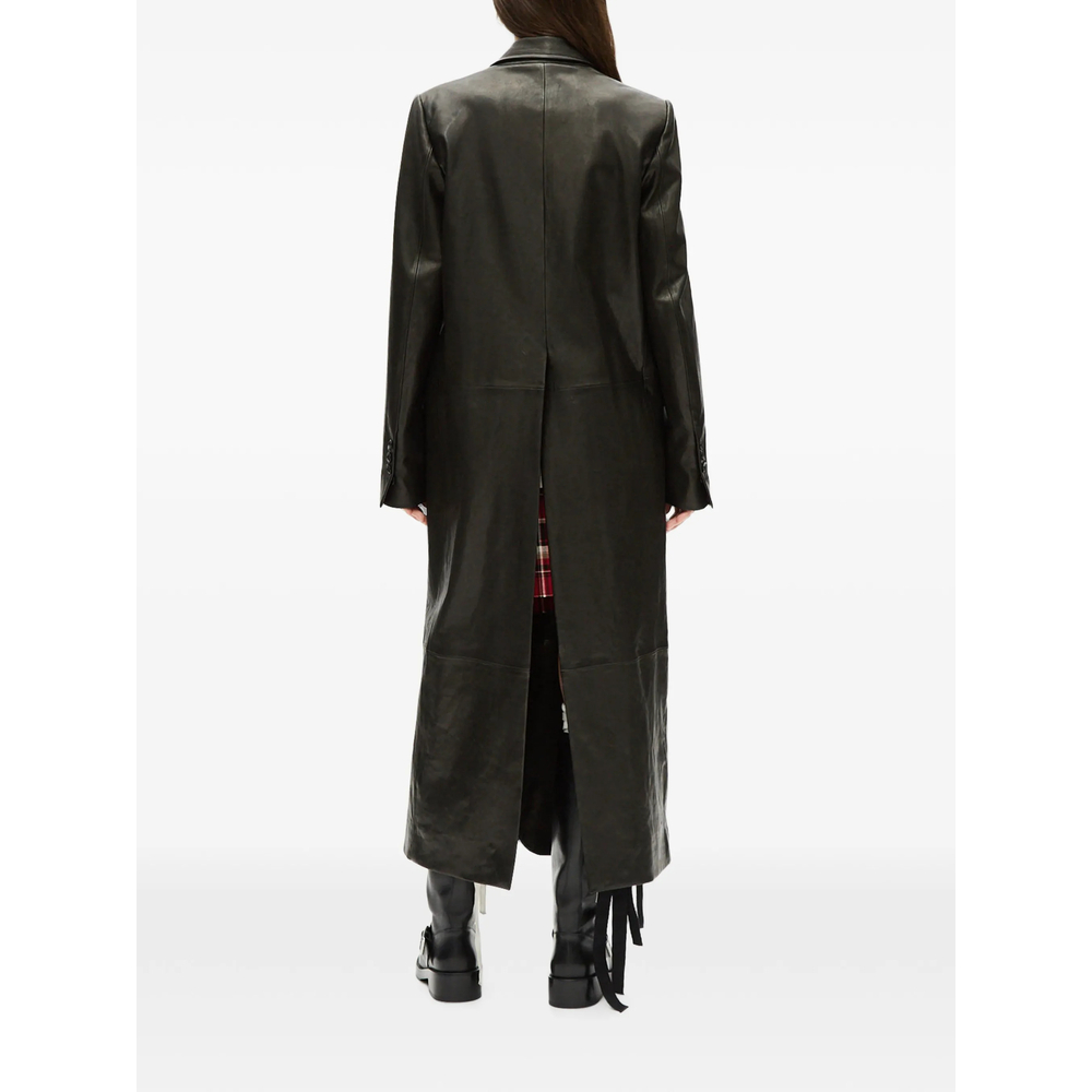 [ANN DEMEULEMEESTER] Leather Jacket FW26 B0014279 LT137 099