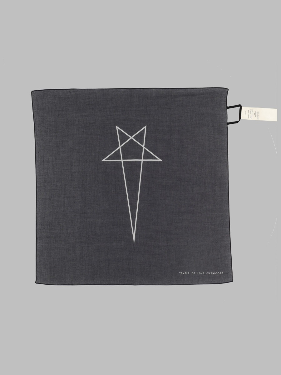 [RICK OWENS DRKSHDW] Scarf FW26 DA02F6471_SCAEP40908