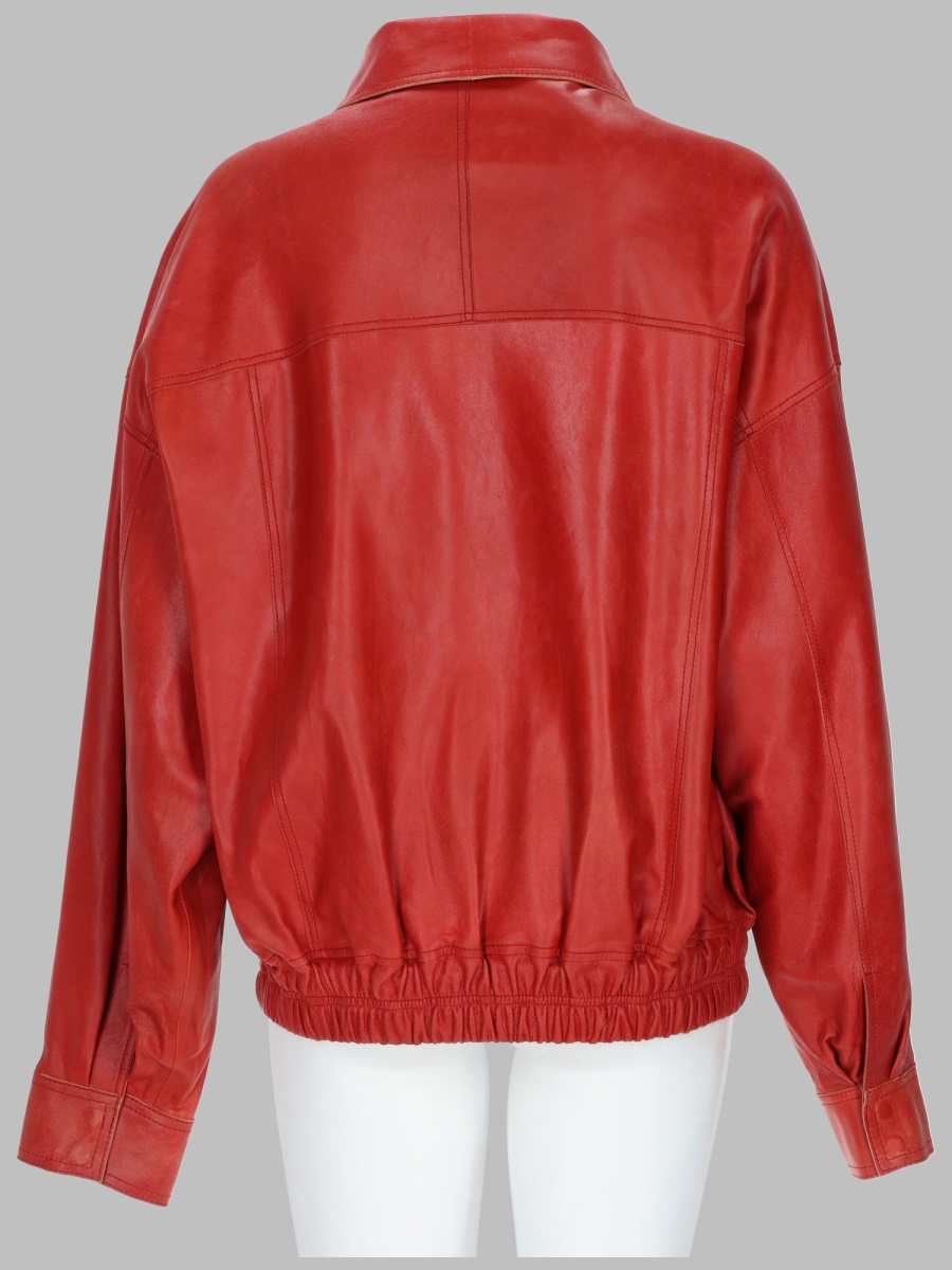[Alysi] Leather Jacket FW26 266901_A6042RST