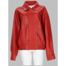[Alysi] Leather Jacket FW26 266901_A6042RST