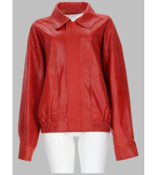[Alysi] Leather Jacket FW26 266901_A6042RST
