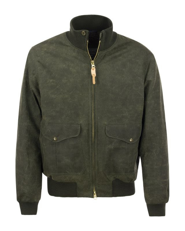 [Manifattura Ceccarelli] Jacket CO 7072-WX D/GREEN