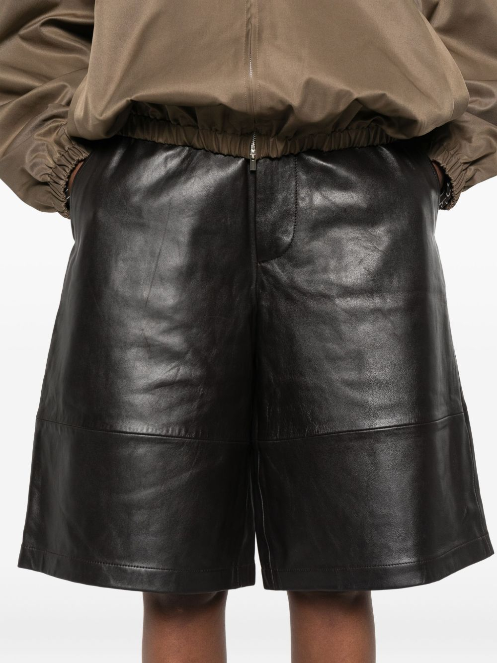 [THE FRANKIE SHOP] Shorts FW26 SHFS21089201DARKBROWN