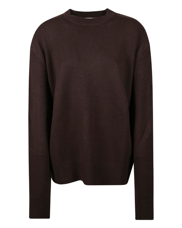 [THE FRANKIE SHOP] Knitwear FW26 KNFS21174201DARKBROWN