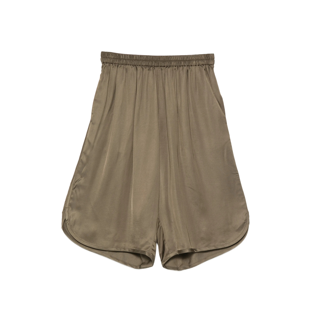 [THE FRANKIE SHOP] Shorts FW26 NELIS SATIN OLIVE