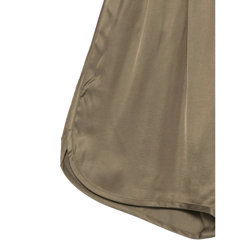[THE FRANKIE SHOP] Shorts FW26 NELIS SATIN OLIVE