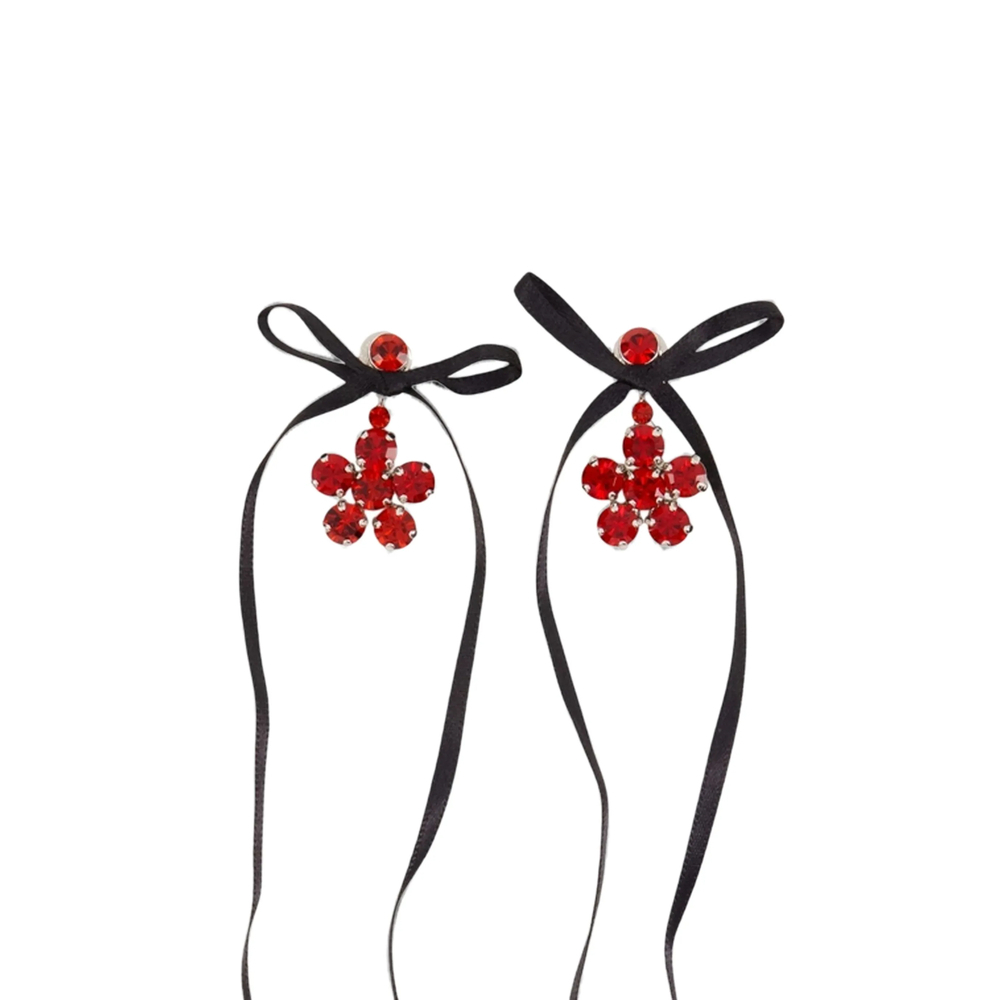 [Simone Rocha] Earring FW26 ERG611B 0907 REDBK