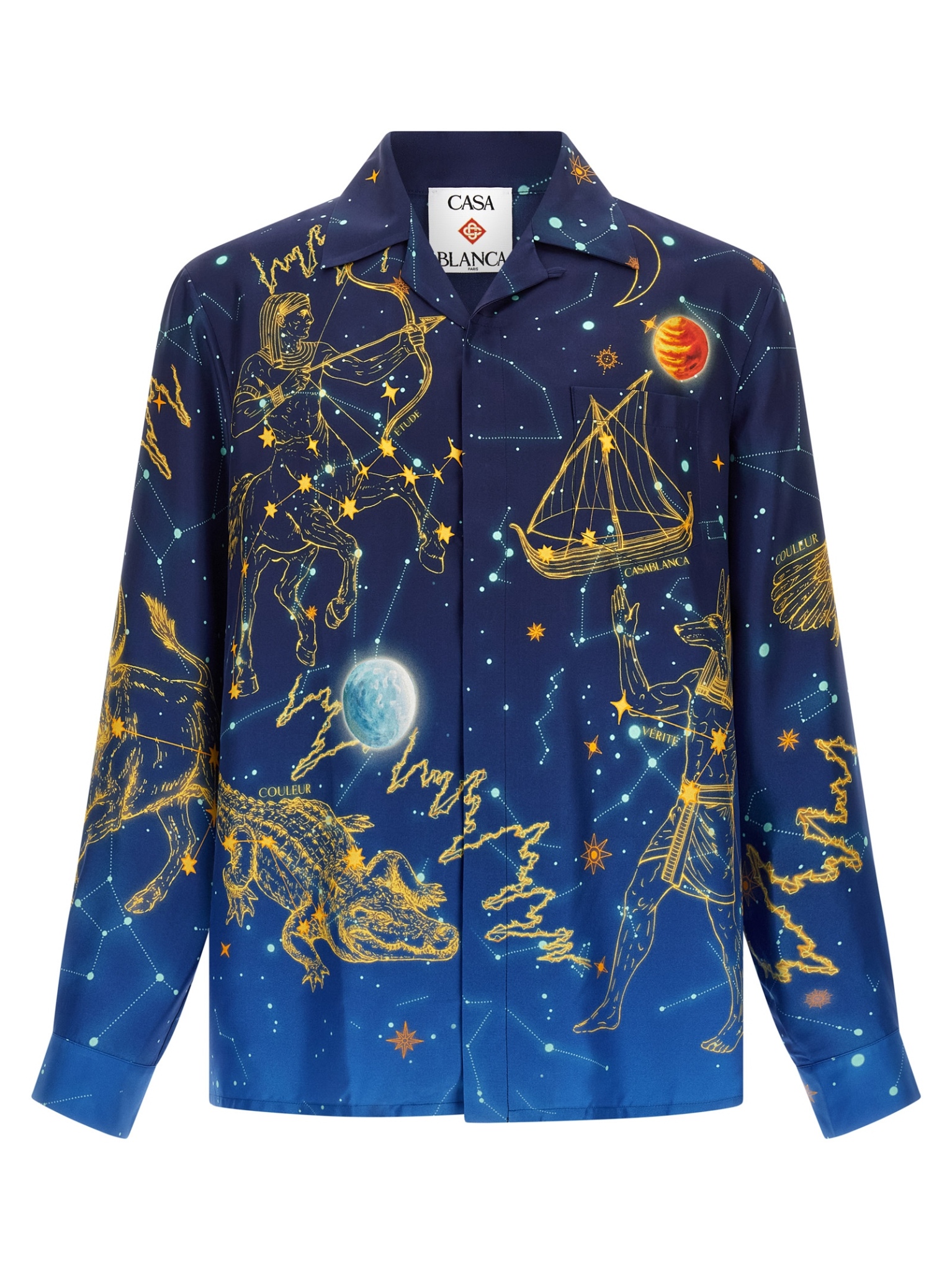 [Casablanca] Shirts Long Sleeve FW26 MPF26SH00603ASTROLOGY
