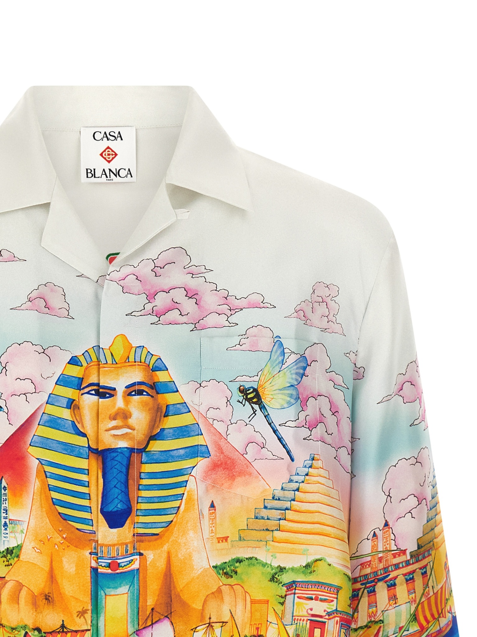 [Casablanca] Shirts Long Sleeve FW26 MPF26SH00602EGYPTASITWAS