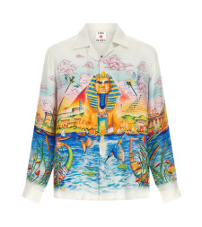 [Casablanca] Shirts Long Sleeve FW26 MPF26SH00602EGYPTASITWAS
