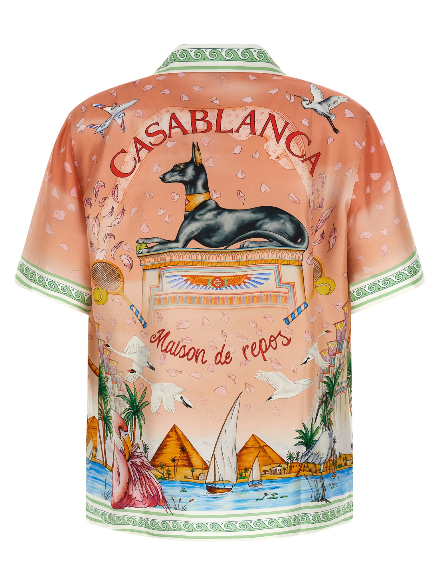 [Casablanca] Shirts Short Sleeve FW26 MPF26SH00306ETHEREAL