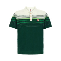 [Casablanca] T-shirts Short Sleeve FW26 MPF26KW142201WHITEGREEN