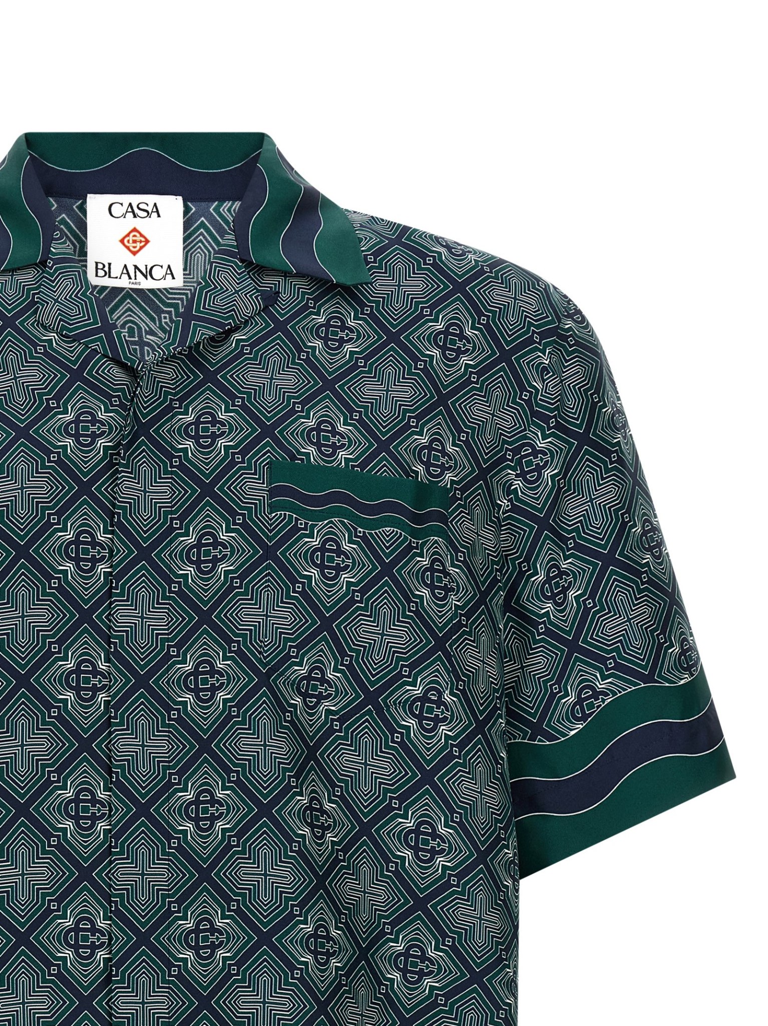 [Casablanca] Shirts Short Sleeve FW26 MPF26SH00308MONOGRAM