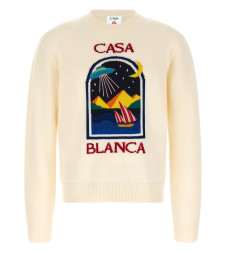 [Casablanca] Knitwear FW26 MPF26KW143101ABDUCTION
