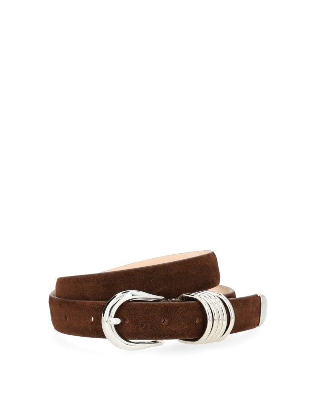[Dehanche] Belt CO HOLLY-SUEChocolate / Silver