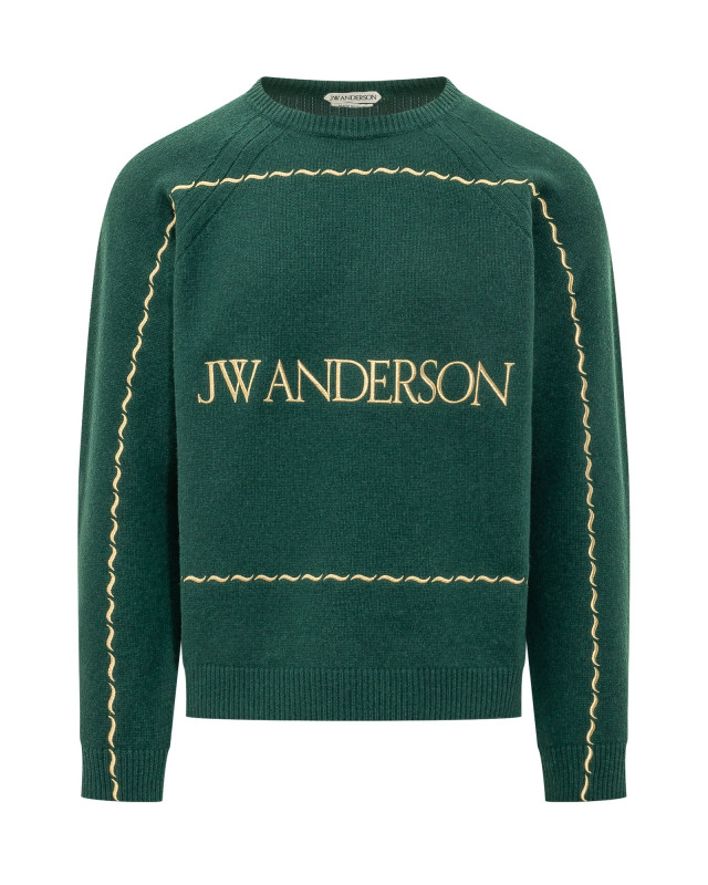 [J.W. Anderson] Knitwear FW26 KW1584YN0471 555