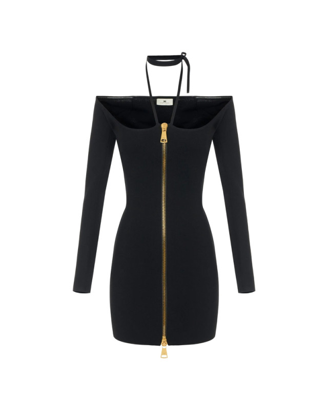 [ELISABETTA FRANCHI] Long sleeve dress FW26 AM06B66E2  110