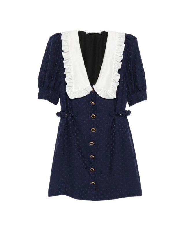 [Alessandra Rich] Short sleeve dress FW26 FABX4390 F4853 1844