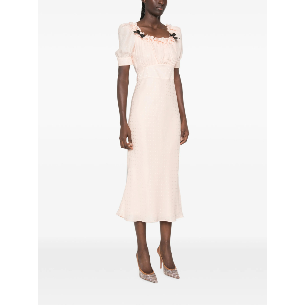 [Alessandra Rich] Short sleeve dress FW26 FABX4452 F4853 1653