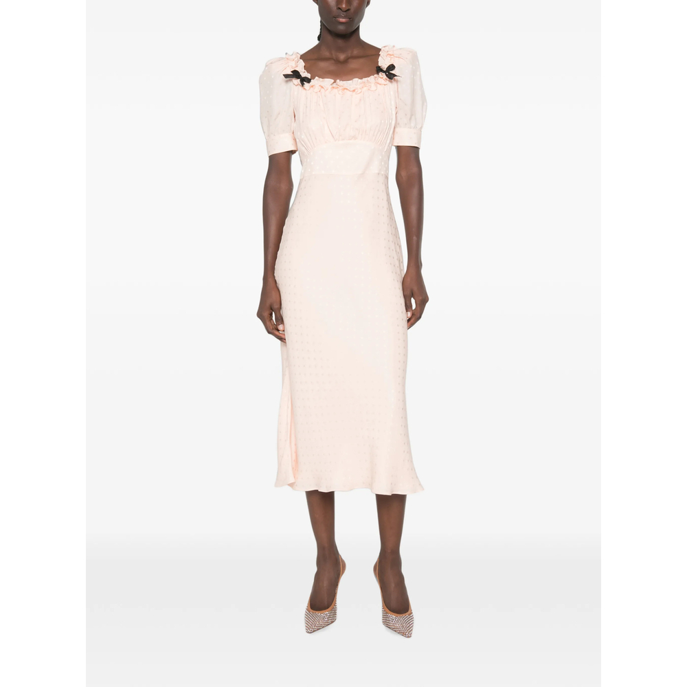 [Alessandra Rich] Short sleeve dress FW26 FABX4452 F4853 1653