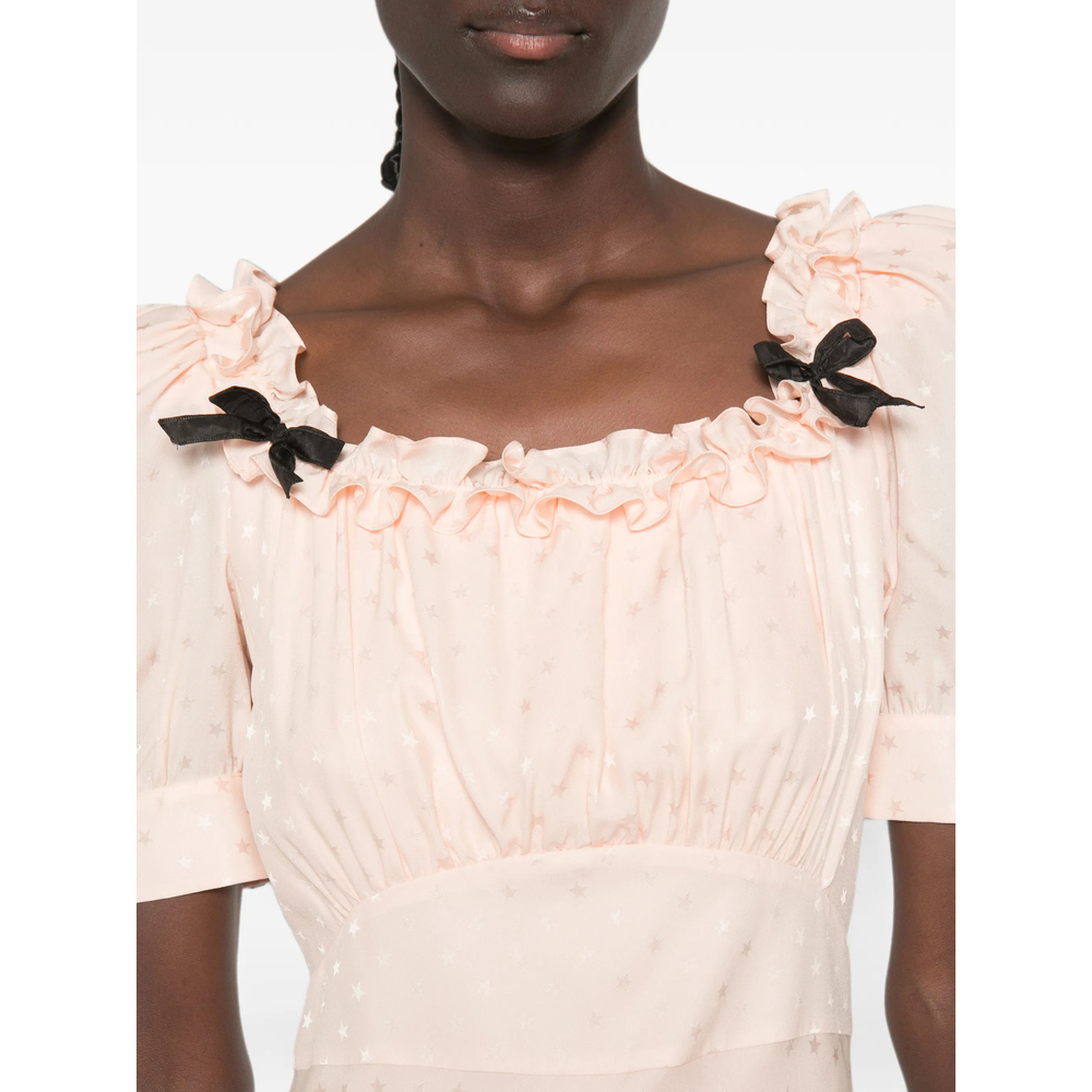[Alessandra Rich] Short sleeve dress FW26 FABX4452 F4853 1653