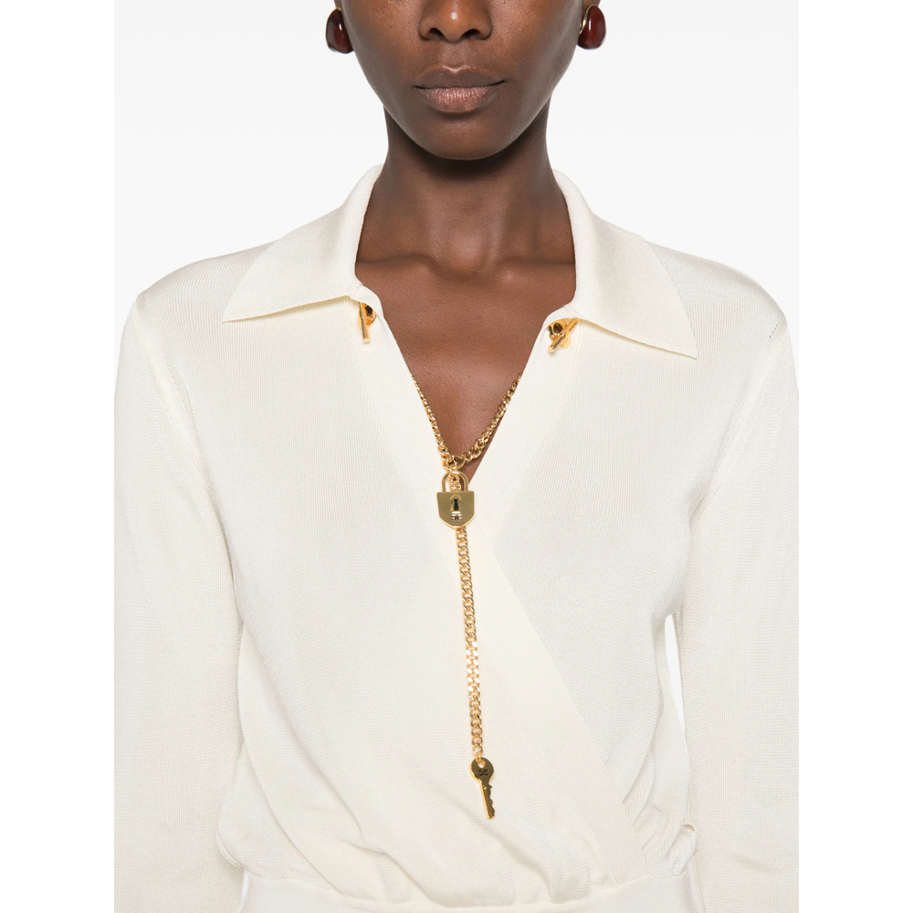 [ELISABETTA FRANCHI] Sleeveless dress FW26 AM19S66E2  193