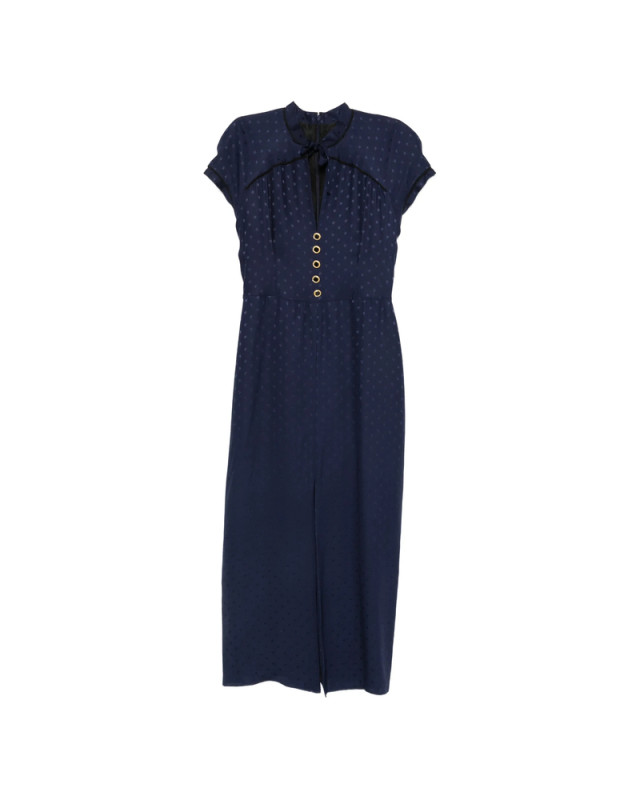 [Alessandra Rich] Short sleeve dress FW26 FABX4432 F4853 1844