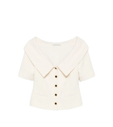 [Alessandra Rich] Tweed jacket FW26 FABX4479 F4801 1622