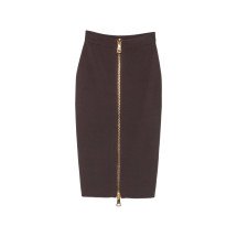 [ELISABETTA FRANCHI] Midi skirt FW26 GK28B66E2  EV9