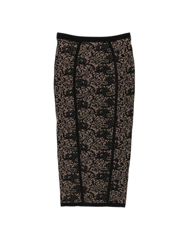 [ELISABETTA FRANCHI] Long skirt FW26 GK12Q66E2  FR9
