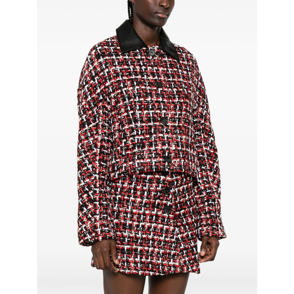 [Iro] Tweed jacket FW26 NUFFY WP07 BLK48