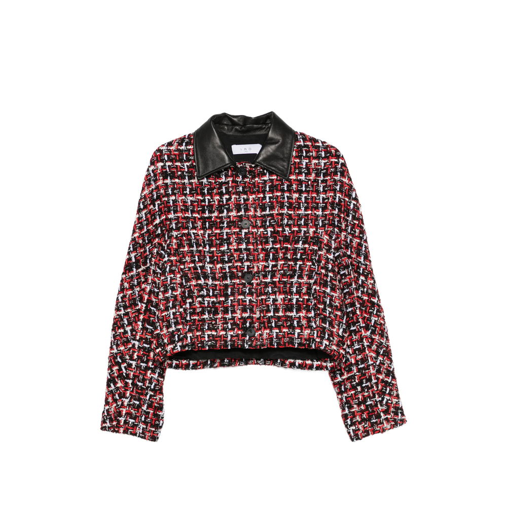 [Iro] Tweed jacket FW26 NUFFY WP07 BLK48