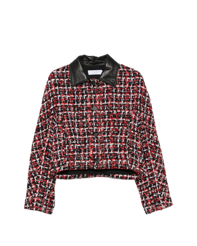 [Iro] Tweed jacket FW26 NUFFY WP07 BLK48
