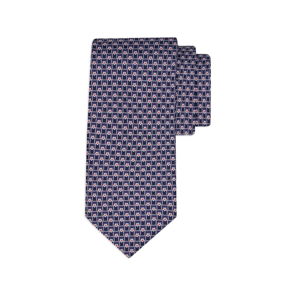 [Ferragamo] Tie FW26 351469 0795136 BLUNA