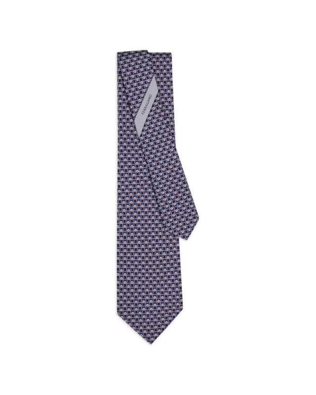 [Ferragamo] Tie FW26 351469 0795136 BLUNA