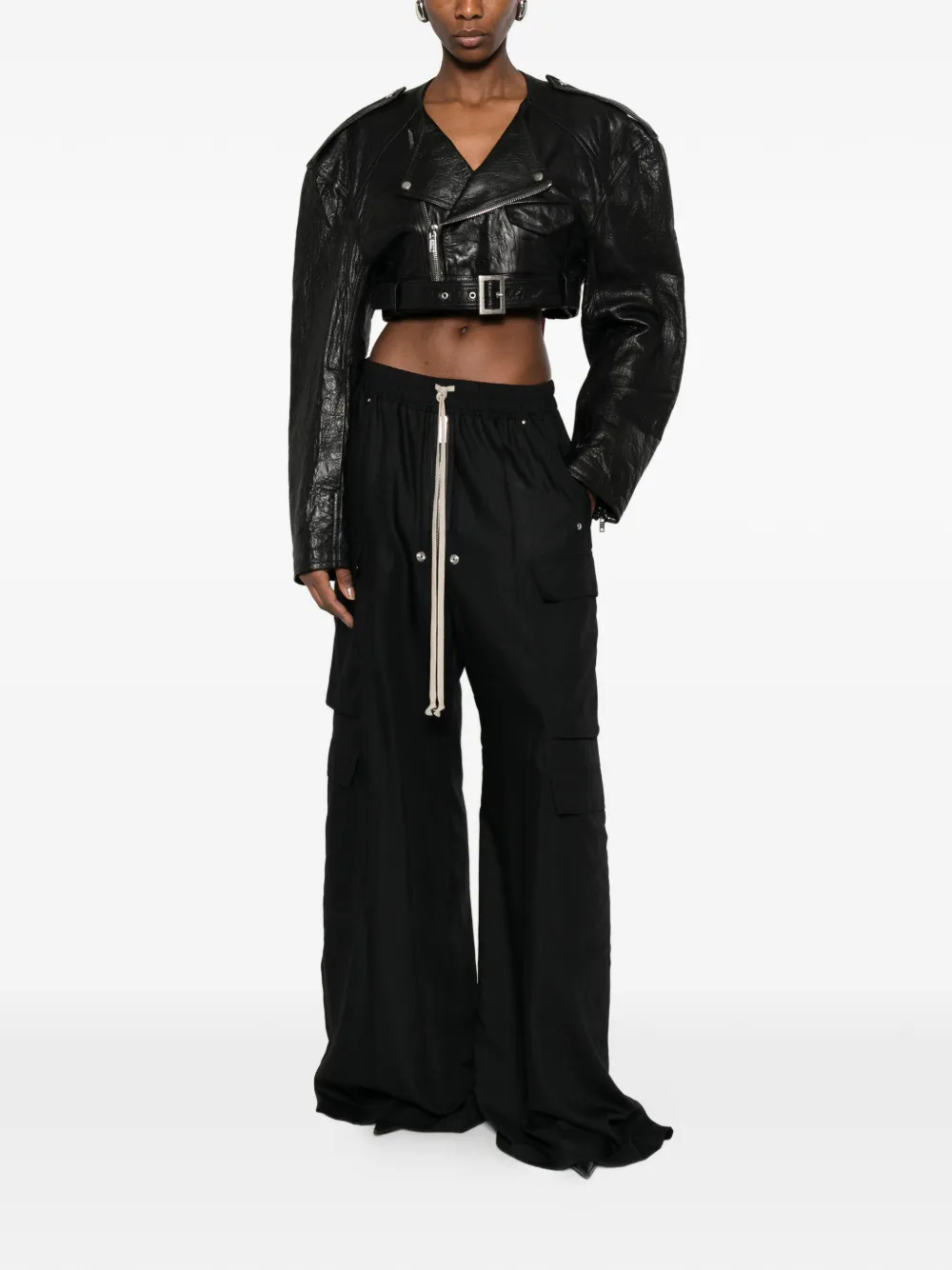 [Rick Owens] Leather Jacket SS26 RP01F6710LBE09