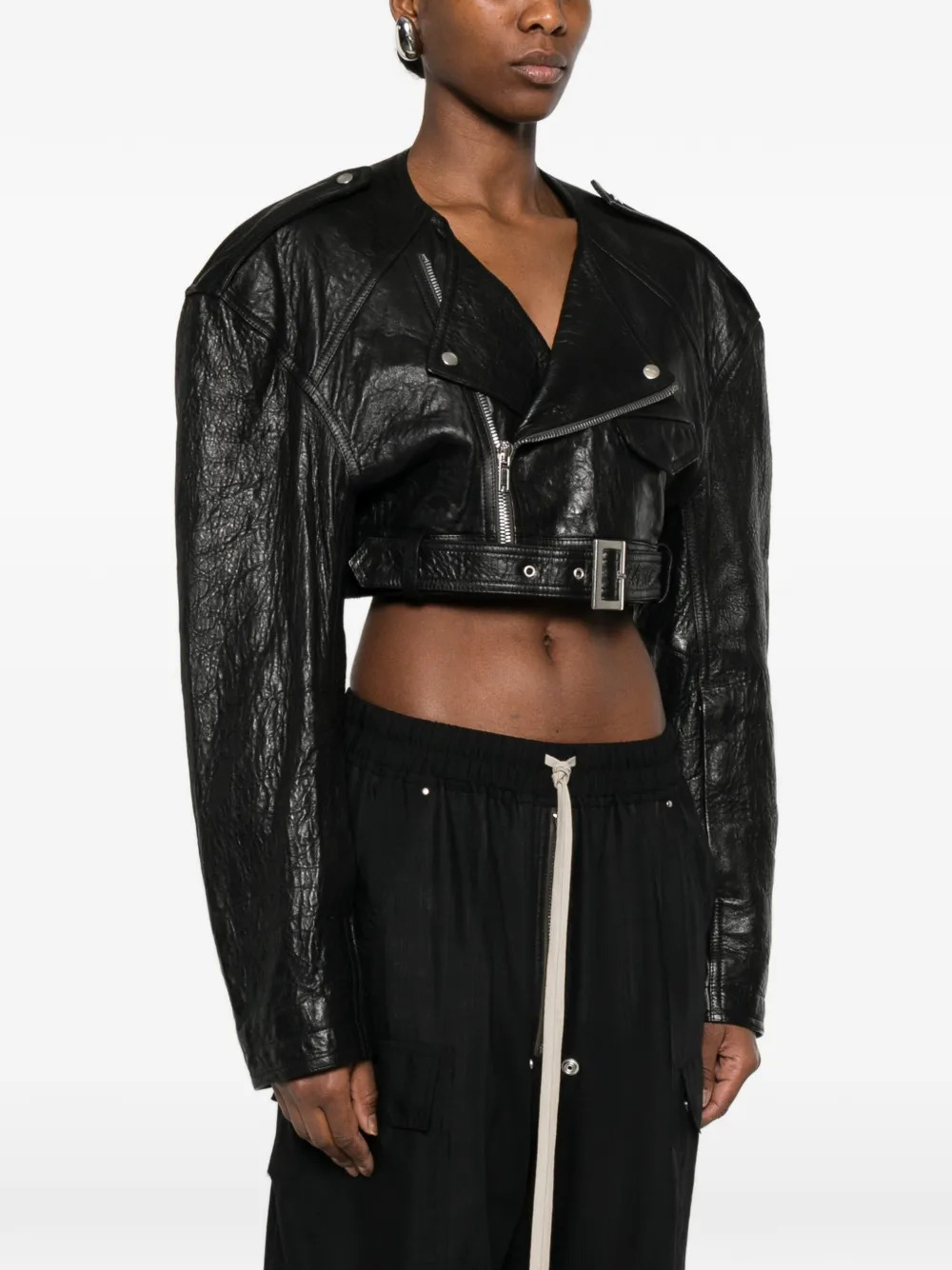 [Rick Owens] Leather Jacket SS26 RP01F6710LBE09