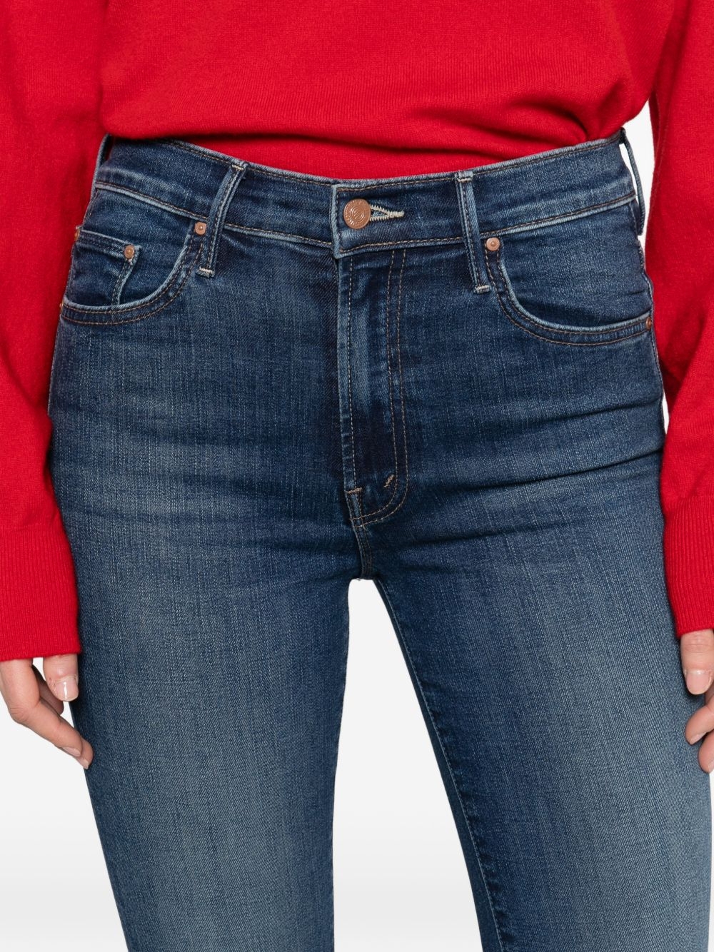 [Mother] Jeans SS26 1157 2104 THE INSIDER CROP STEP FRAY TBM3