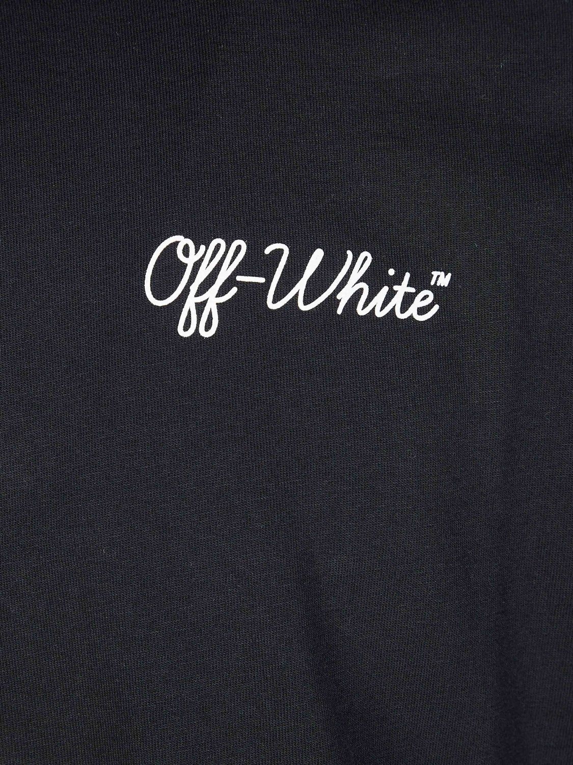 [Off-White] T-shirts Short Sleeve SS26 OMAA120C99JER00D 1001