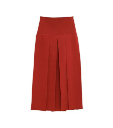 [Alaia] Midi skirt FW26 AA9J2584K224D314