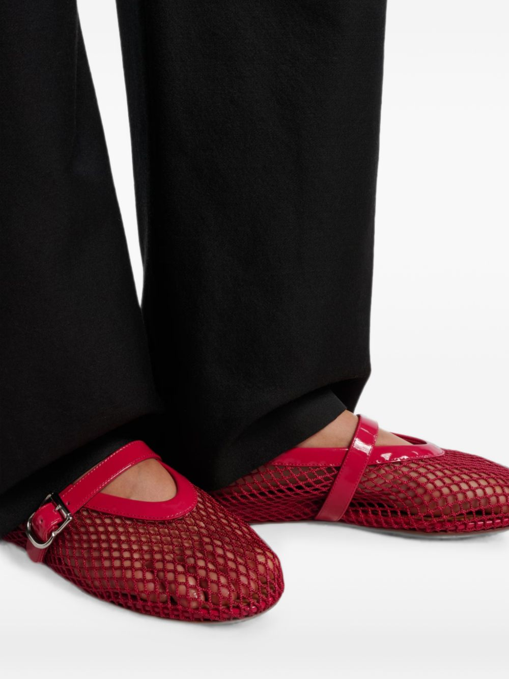 [Alaia] Flat shoes FW26 AA3A029TK007U18